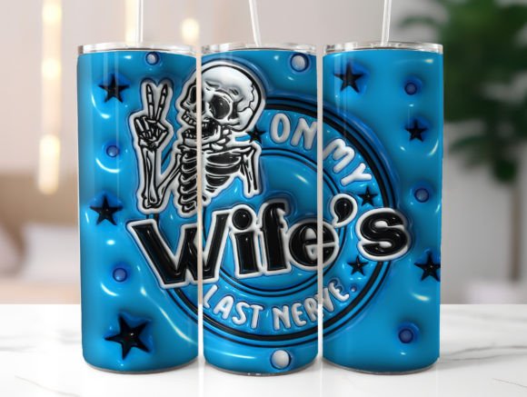 3D Funny Husband Inflated Tumbler Wrap Review