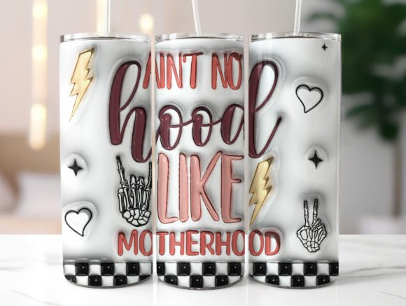 3D Inflated Funny Mama Tumbler Wrap Review