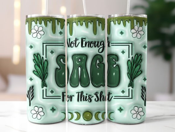 3D Inflated Witchy Tumbler Wrap Graphics Review