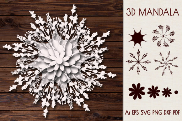 3D Mandala Wildflowers: 3D SVG & Paper Flowers Review