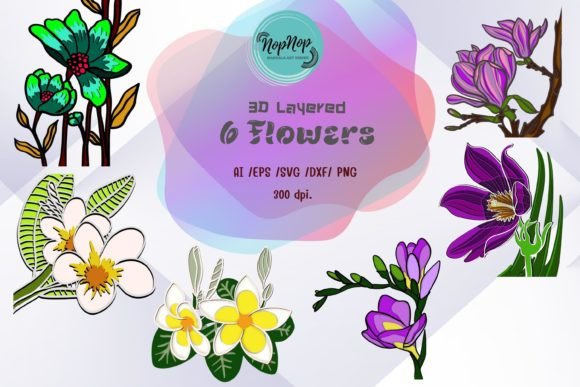 6 Flowers 3D Layered Set: A Designer's Real-World Review