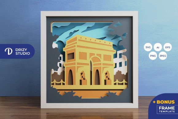 Arc De Triomphe France 3D Shadow Box Review