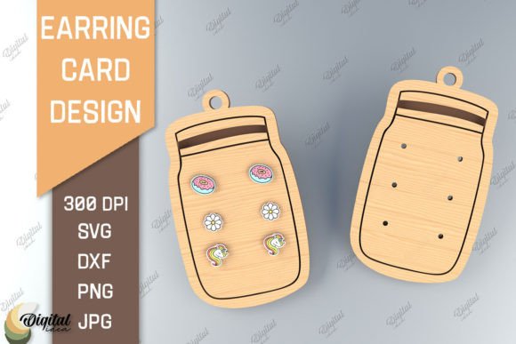 Earring Card SVG 3D Layered Review