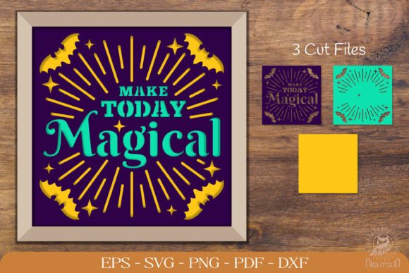 Make Today Magical 3D Shadow Box Review